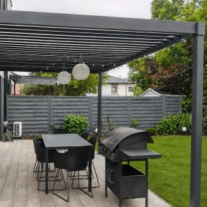 Pergola Mirador Solid 80 3x4